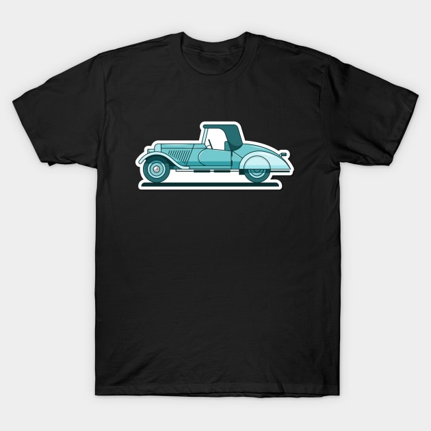 Classic Car T-Shirt by Chandrastaman